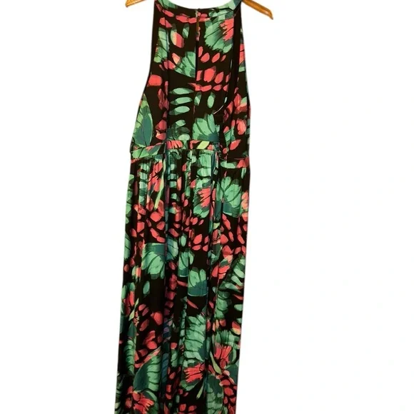 New Torrid Maxi Studio Knit Butterfly Halter Dress sun dress summer spring 4X 26 - Picture 3 of 6